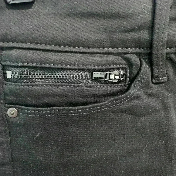 Athleta Flex Skinny Jean Black Size 2 - Picture 5 of 12